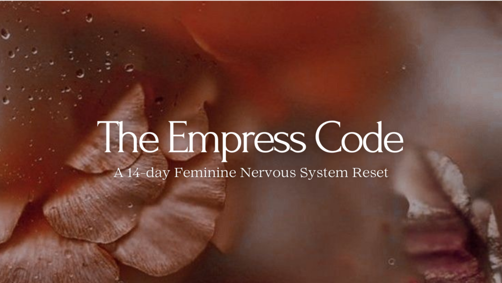Nervous system healing for women